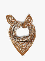 Petit Foulard Antioche 50x50 Byzantine Marron foulard ANT