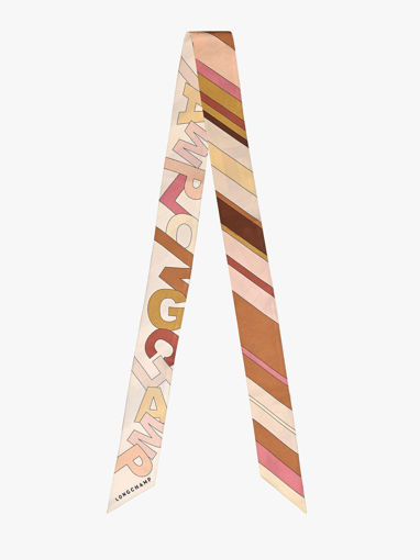 Longchamp Soie gots Etole Rose