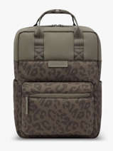 1 Compartment Backpack With 15" Laptop Sleeve Kapten and son Brown cloud BERGENCL
