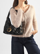 Shoulder Bag Camden Guess Black camden QB930818-vue-porte
