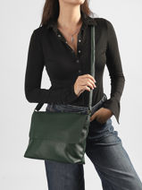 Sac Bandouli�re Soft Mandoline Vert soft MD5231-vue-porte
