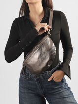 Belt Bag Leather Milano Silver nine NI21123O-vue-porte
