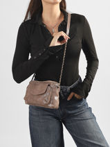 Sac Bandouliere Naina Cuir Pieces Beige naina 17063358-vue-porte