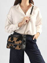 Sac Bandouli�re Ninon Lancel Marron ninon A14250-vue-porte