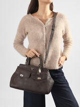 Sac Port� Main Blake Guess Marron blake PD222207-vue-porte