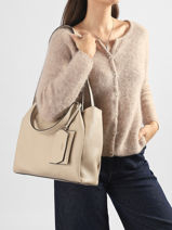 Shoulder Bag Lorella Guess Beige lorella BG230623-vue-porte