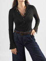 Suede Anema Belt Pieces Brown anema 17166649-vue-porte