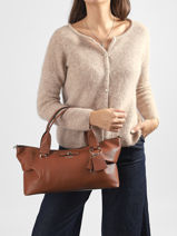 Satchel Suzy Guess Brown suzy BG232206-vue-porte