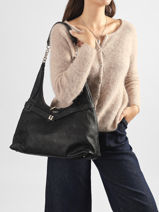 Shoulder Bag Ella Guess Black ella PD974601-vue-porte