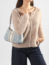 Sac Port� �paule Noelle Guess Bleu noelle DL967218-vue-porte