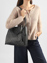Shoulder Bag Lorella Guess Gray lorella SG248423-vue-porte
