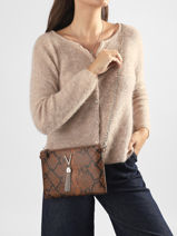 Evening Bag Divina Python Print Valentino Brown divina winter VBSAO19P-vue-porte