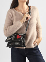 Sac Bandouli�re Wow Desigual Noir wow 26WAXP39-vue-porte
