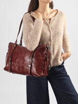 Shoulder Bag Half Logo Desigual Red half logo 26WAXP55-vue-porte