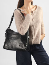 Shoulder Bag Nexus Desigual Black nexus 26WAXP66-vue-porte