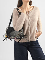 Crossbody Bag Gravity Desigual Black gravity 26WAXP78-vue-porte