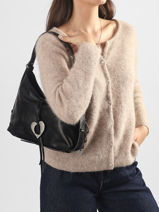 Shoulder Bag Gala Desigual Black gala 26WAXP32-vue-porte