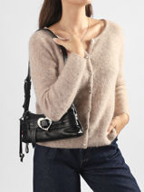 Shoulder Bag Gala Desigual Black gala 26WAXP33-vue-porte