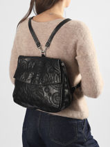 Crossbody Bag Sirocco Desigual Black sirocco 26WAKP27-vue-porte