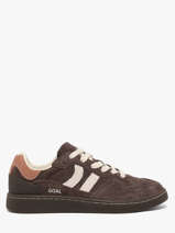Sneakers In Leather Coolway Brown women 7623409