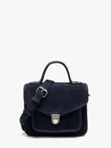 Shoulder Bag La Suite Leather Paul marius Blue la suite GEORXSUI