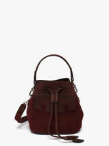 Shoulder Bag La Suite Leather Paul marius Red la suite CAPUXSUI