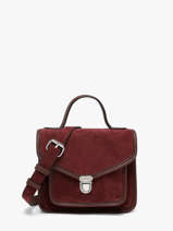 Shoulder Bag La Suite Leather Paul marius Red la suite GEORXSUI