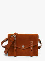 Shoulder Bag La Suite Leather Paul marius Orange la suite MINISUI