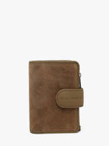 Portefeuille Cuir Paul marius Beige la suite VALENSUI