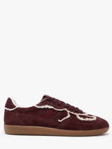 Sneakers Tb.490 En Cuir Alohas Rouge women 10082303