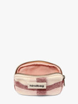 Porte-monnaie Hindbag Rose tartan TA-vue-porte