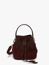 Shoulder Bag La Suite Leather Paul marius Red la suite CAPUXSUI