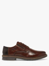 Formal Shoes In Leather Bugatti Brown men 311AOC03