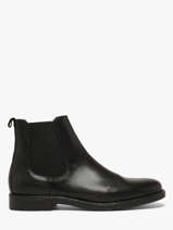Chelsea Boots In Leather Kost Black men B00030A