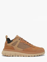 Sneakers En Cuir Palladium Beige men 4340252