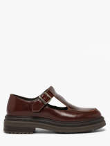 Derby Shoes In Leather We do Red women CO11411