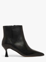 Stiletto Heel Boots In Leather We do Black women CO90048C