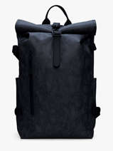 Rolltop Rucksack Large - Backpack Rains Blue city 14590