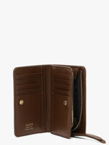 Portefeuille Origami Cuir Lancel Marron origami A13423-vue-porte