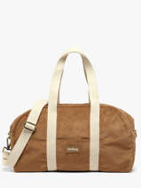 Shoulder Bag Velours Corduroy Hindbag Brown velours V