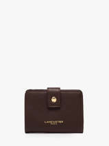 Wallet Leather Lancaster Brown milano ana 3