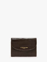 Wallet Leather Lancaster Brown exo 11