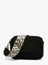 Shoulder Bag Milla Cotton Pieces Black milla 17159866