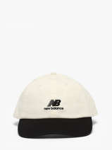 Cap New balance White caps unisex LAH53003