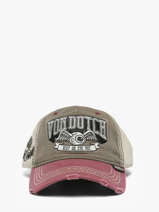 Cap Von dutch Green accessoires RETRO17