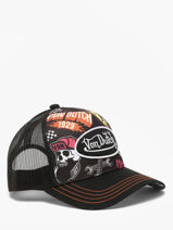 Cap Von dutch Black accessoires SUBL19-vue-porte