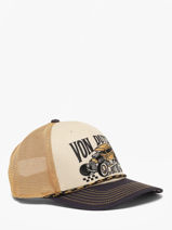 Cap Von dutch Beige accessoires SEM17-vue-porte