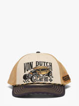 Cap Von dutch Beige accessoires SEM17
