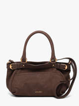 Petit Sac Lune En Cuir Nubuck Vanessa bruno Marron lune 3V40920