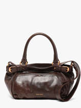 Handbag Lune Leather Vanessa bruno Brown lune 7V40920